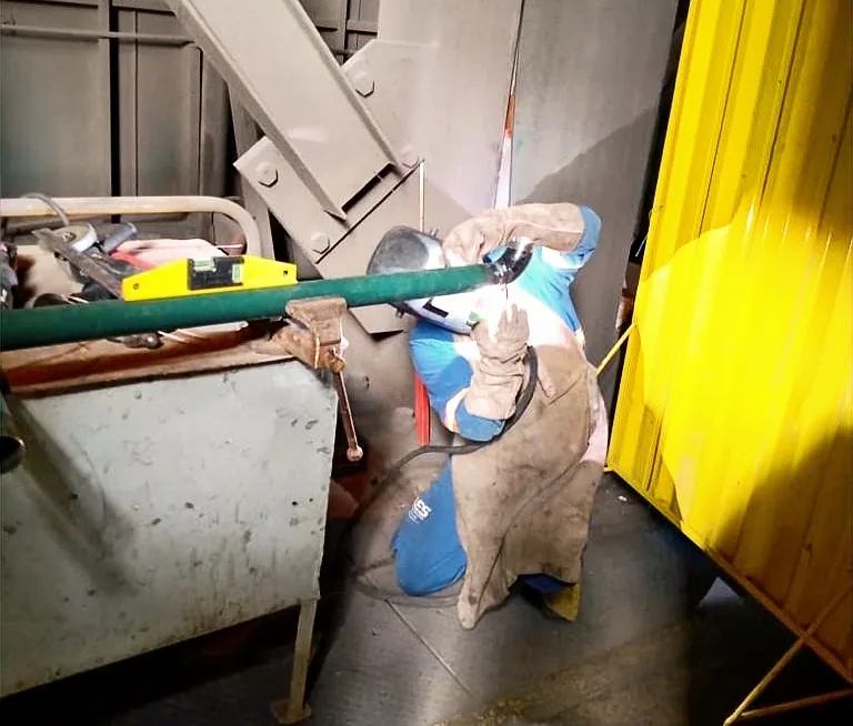 Manutenção mecânica industrial