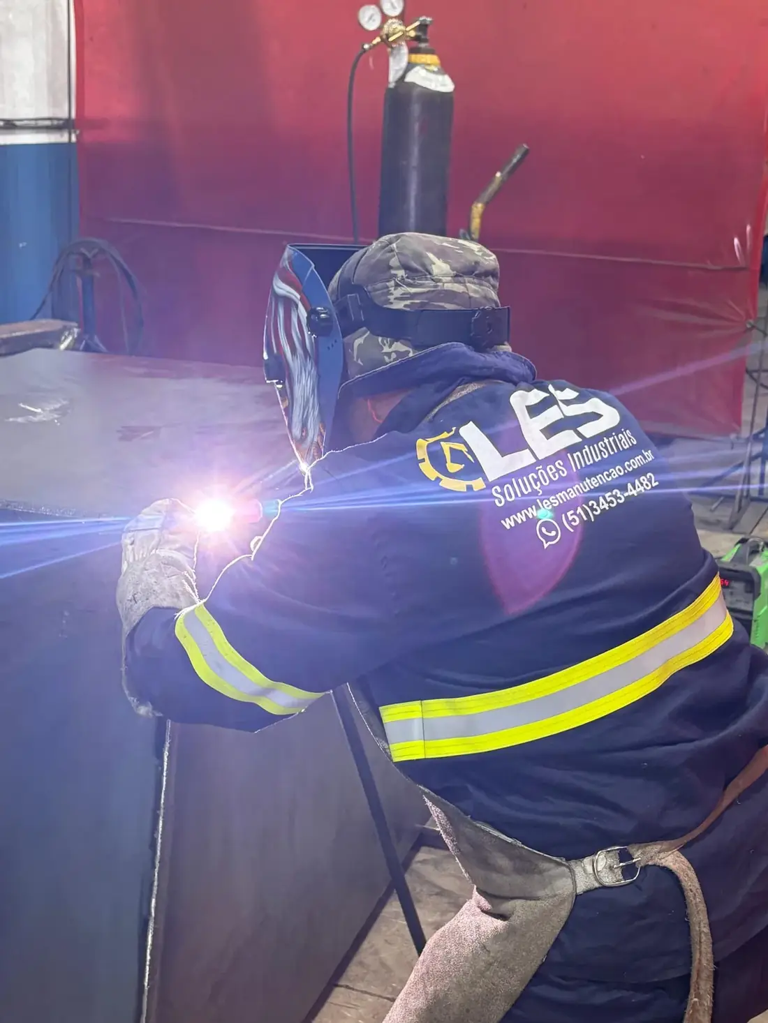 Atendimento técnico em planta